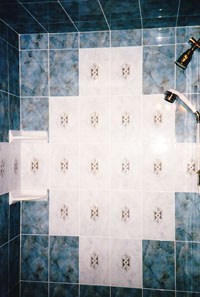 picture of tile shower,voorhees nj